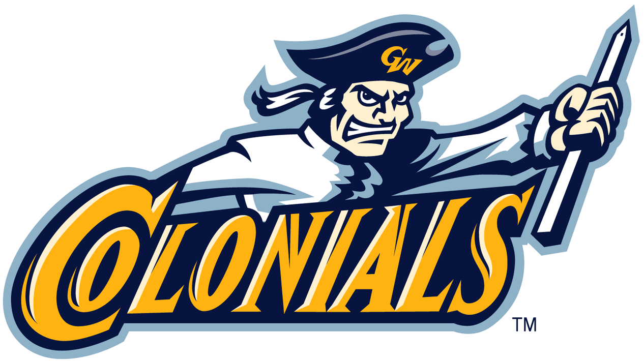 George Washington Colonials 1997-2008 Alternate Logo v3 diy iron on heat transfer